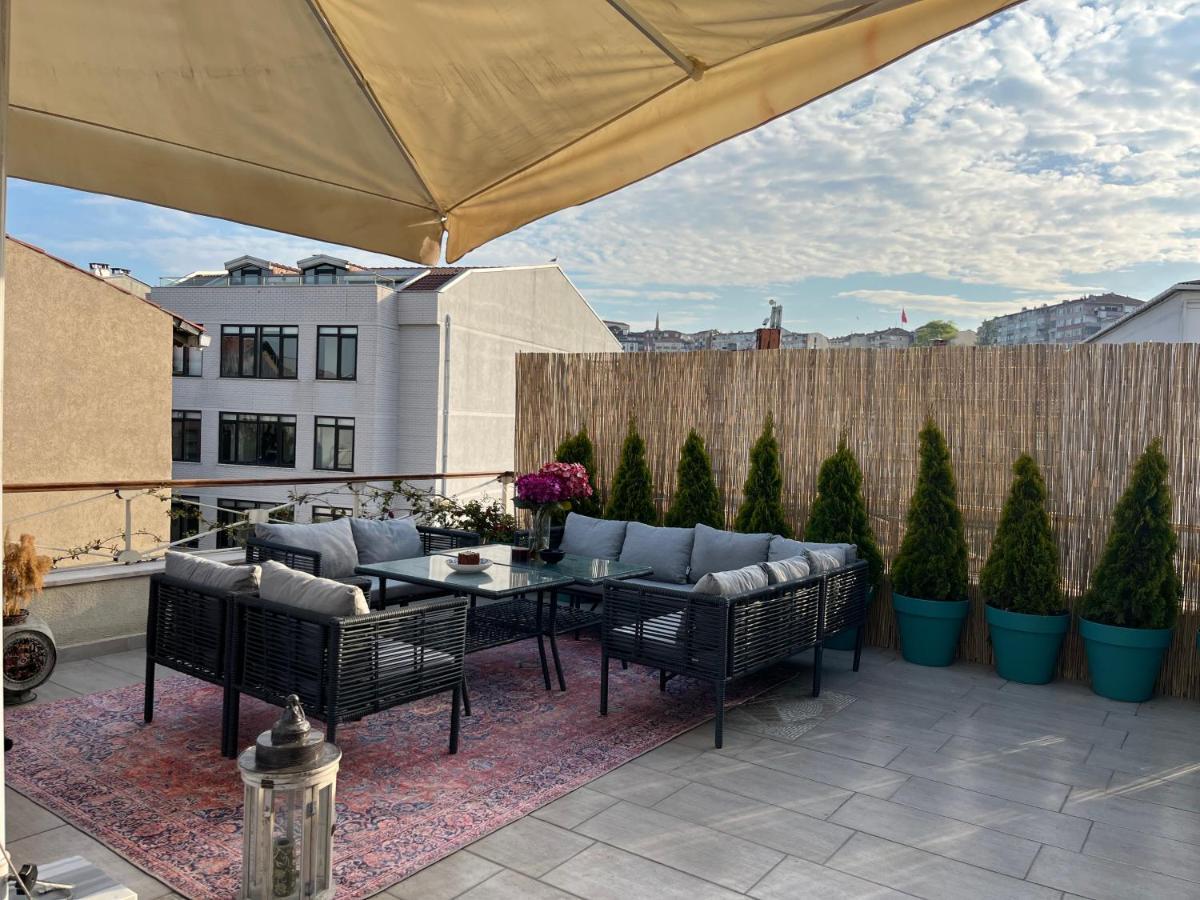 Waterfront Apartment By The Tram - Terrace With Dome & Golden Horn View In Fatih Istanbulská provincie Exteriér fotografie
